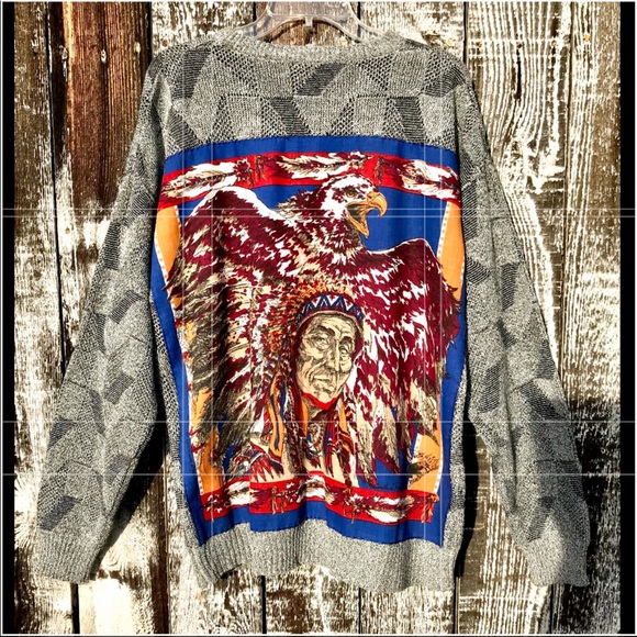 The Buffalo - Vintage Handkerchief Sweater - Picture 5 of 6